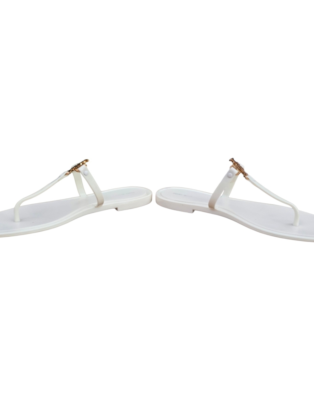 Tory Burch Roxanne Jelly Thong Sandals White 8 - Picture 3 of 7